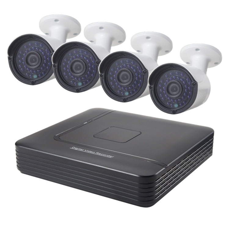 A4B2 4Ch Bullet IP Camera NVR Kit, Support Night Vision / Motion Detection, IR Distance: 20m, A4B2/Kit 720P, A4B2/Kit 1080P, A4B2/Kit 960P A4B2 4Ch Bullet IP Camera NVR Kit, Support Night Vision / Motion Detection, IR Distance: 20m, A4B2/Kit 720P, A4B2/Kit 1080P, A4B2/Kit 960P